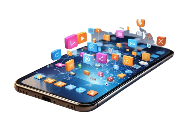 Two smartphones displaying the DigiArmada logo, with a snake coiled around each device.